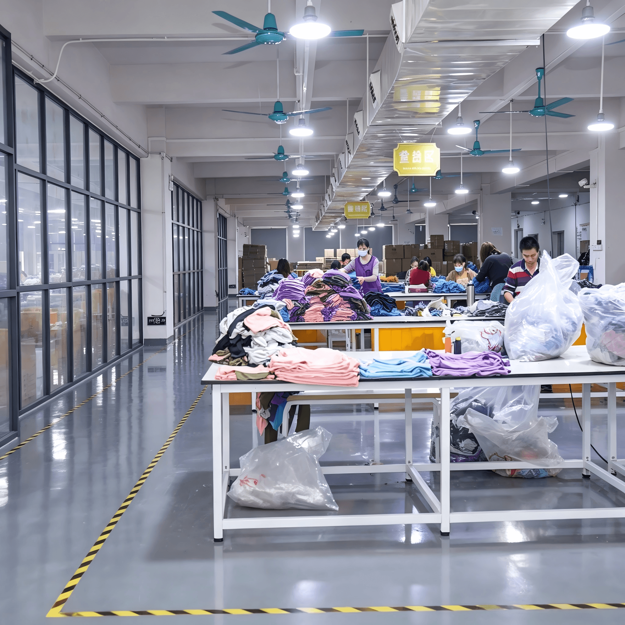 underwear quality inspection at Pashiongarment underwear factory