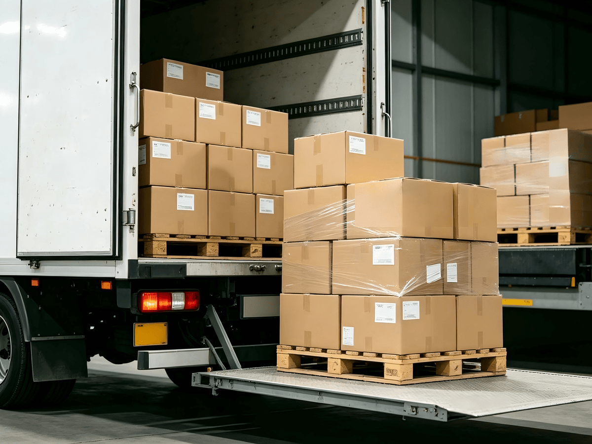 underwear shipment loading at Pashiongarment underwear factory