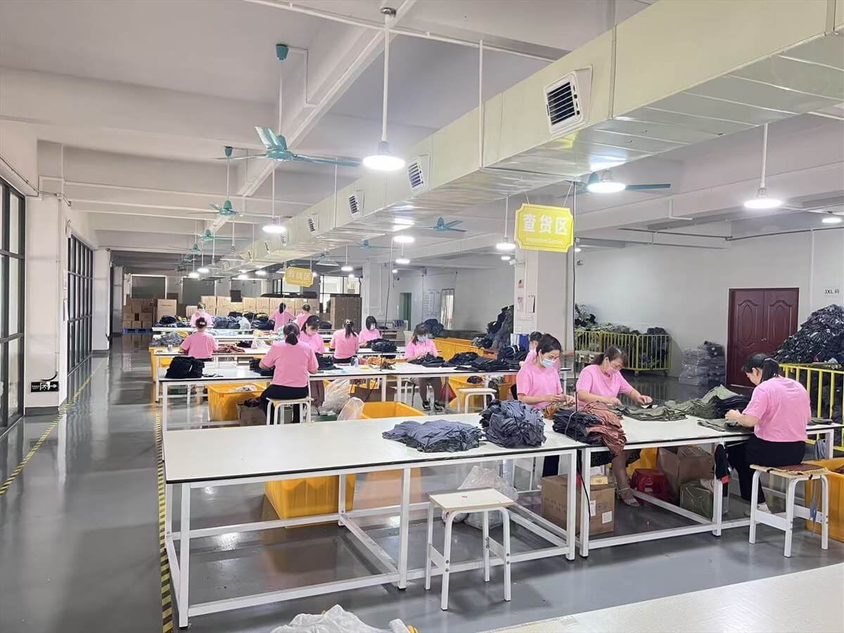 underwear quality inspection at Pashiongarment underwear factory